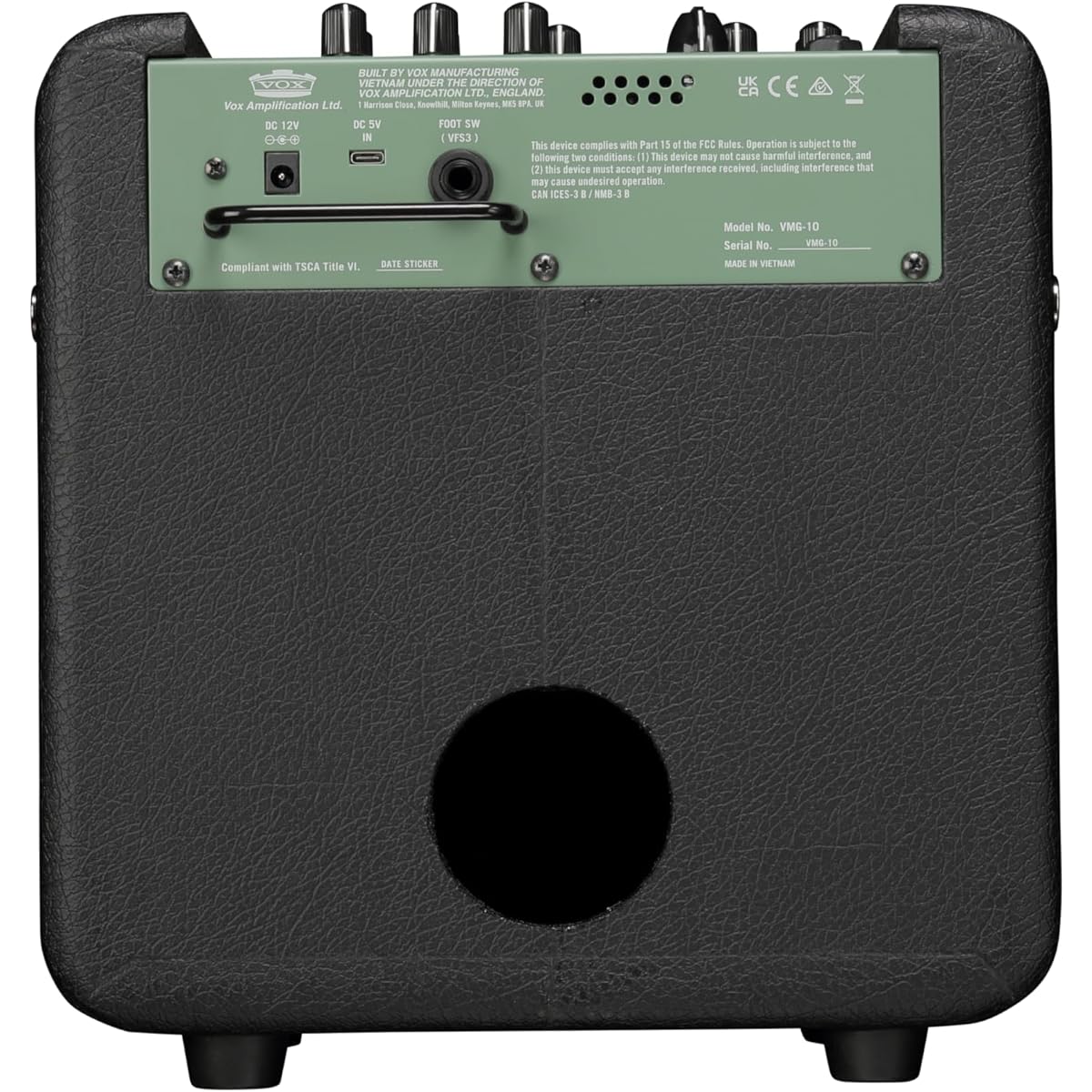 VOX/VMG-10 GR Olive Green Box 10W Output Small Amplifier Guitar Amplifier