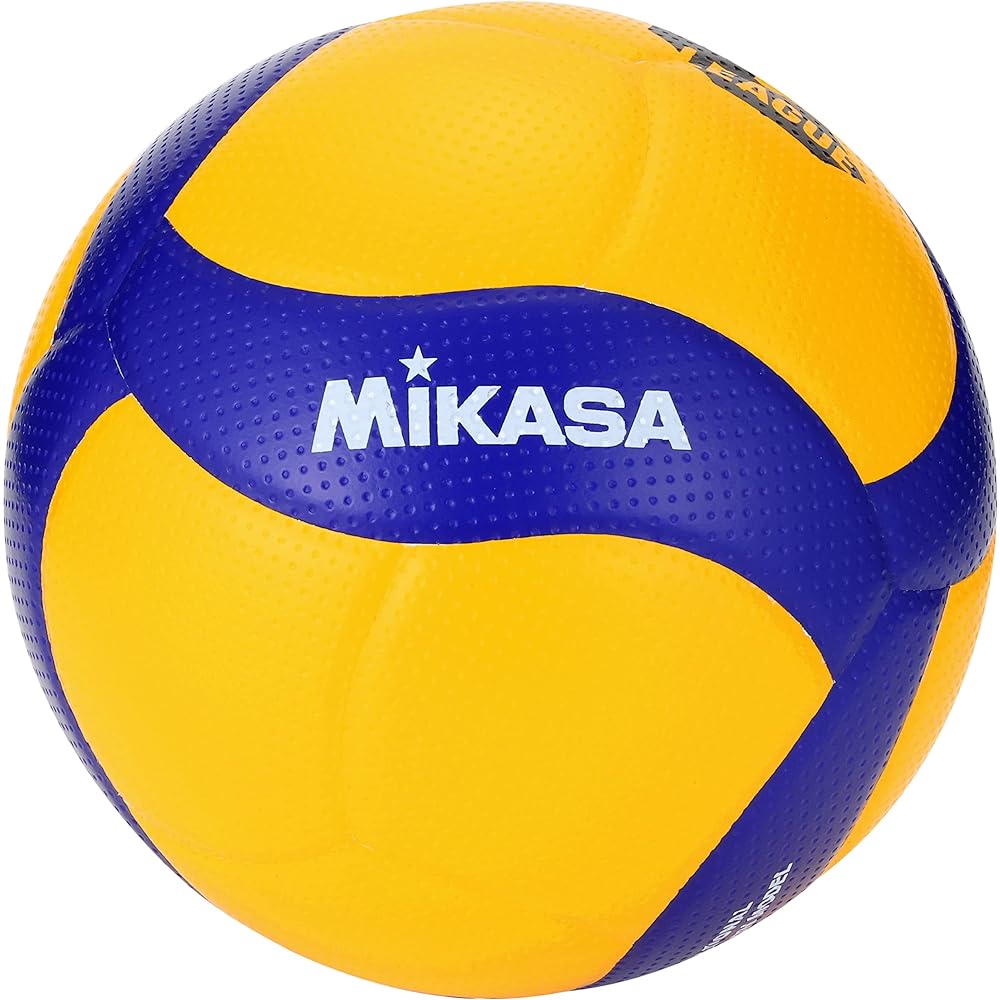 MIKASA Volleyball Internationally Certified Ball/Certification Ball No. 5 (General/University/High School) [V League Version] Yellow/Blue V300W-V Recommended Internal Pressure 0.3 (kgf/㎠)