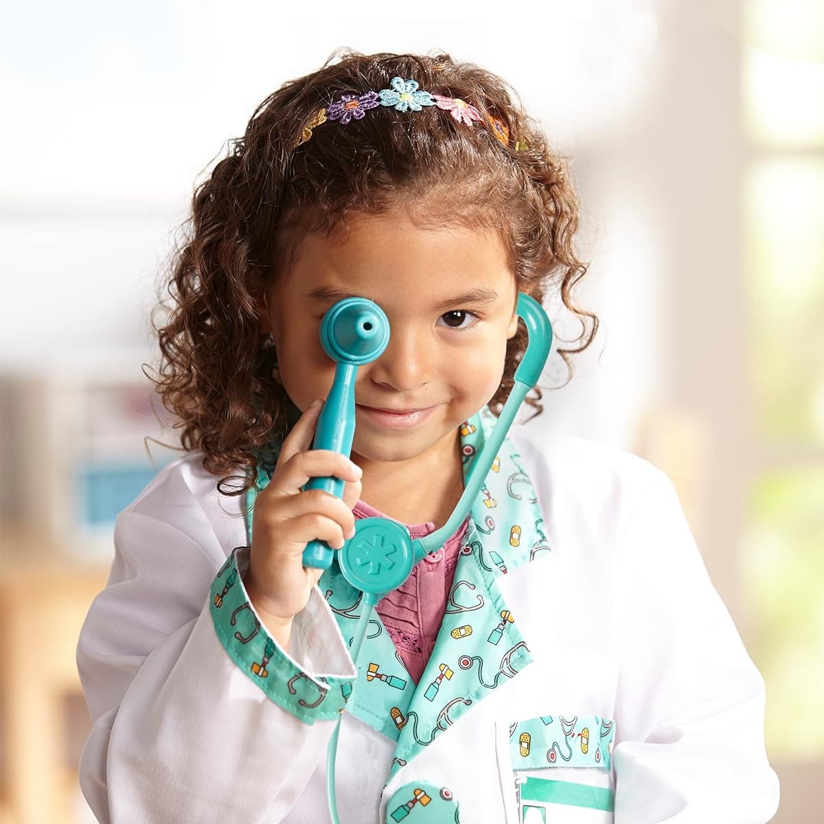 [Melissa & Doug] Doctor Dress-Up Set Doctor Dress-Up Set♪Halloween♪Size: One-Size (3-6 years)