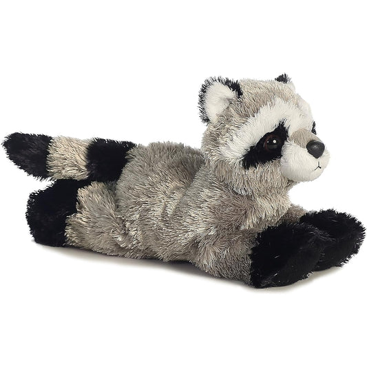 Aurora Rascal Raccoon 8" Mini Floppy Plush Toy