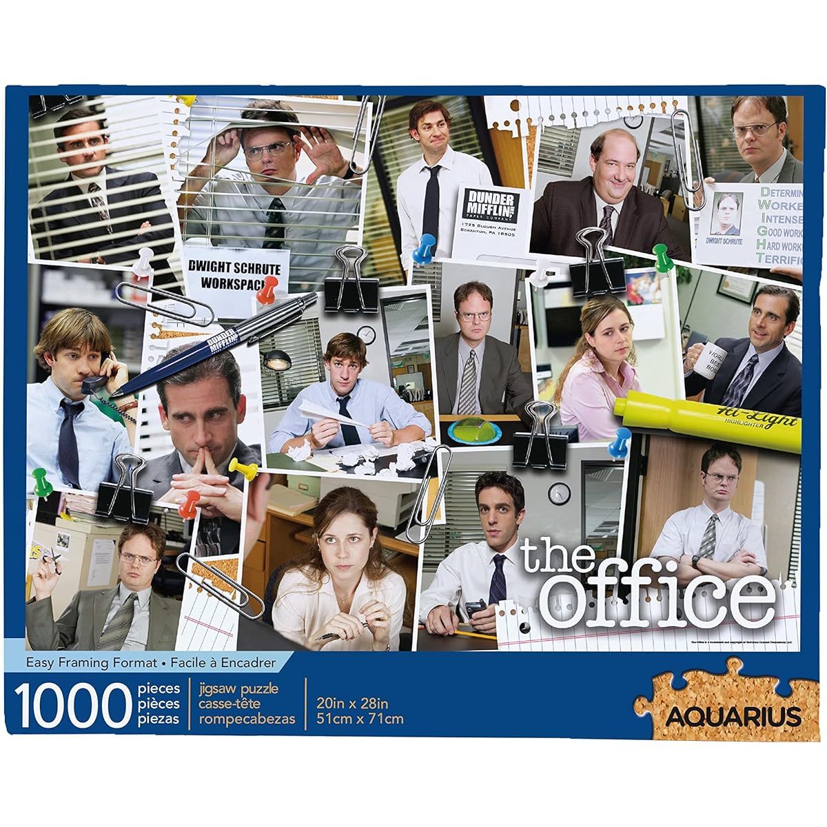 NMR Distribution The Office Cast 1000 Piece Jigsaw Puzzle