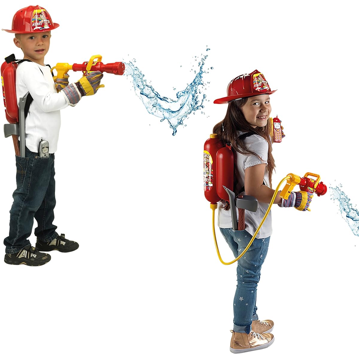 Theo Klein Toy Fireman's Water Sprayer