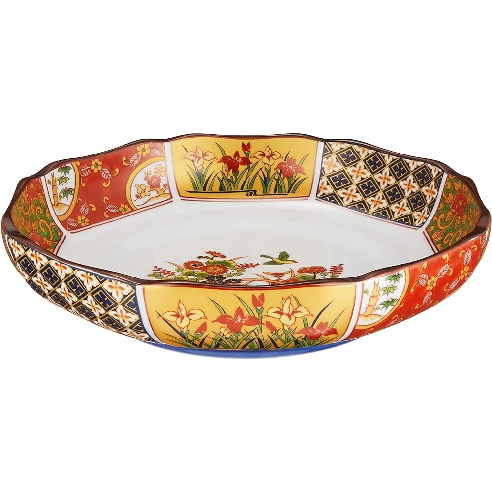 RAO3Z Ranchant Hospitality Set Multi Plate Φ24x5.2/Φ21x6.5/Φ14x3cm Old Imari Kinsai Arita Ware Made in Japan