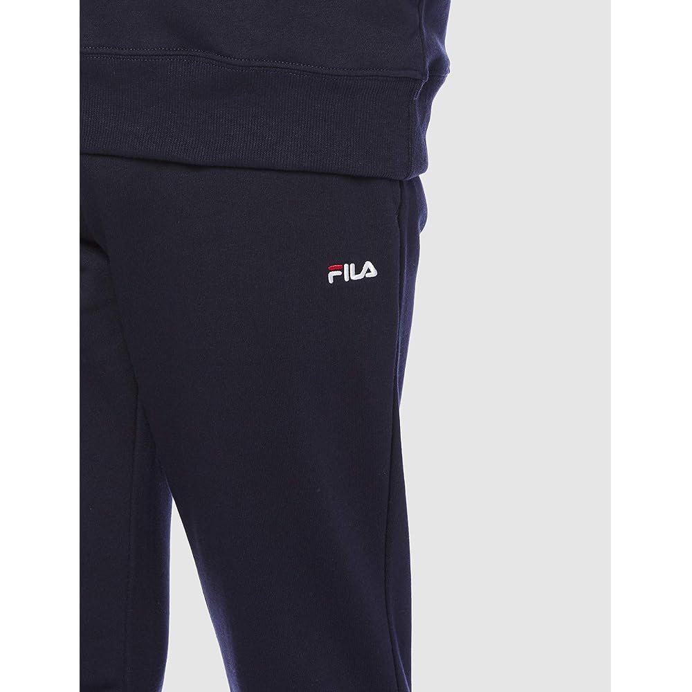 [Fila] Sweat Top and Bottom Set, Sweatshirt, Fleece Fleece, Long Sleeve, Loungewear, Pajamas, Homewear, Fitness Training Wear, Gym, Plain, Men's