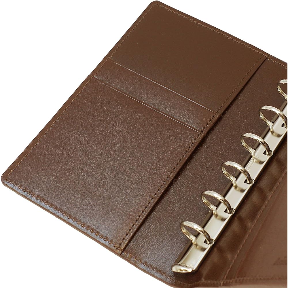 Ashford Mini 6 Hole Size Neofinard Ring Diameter 13mm [Beige] System Notebook Binder 1249-060
