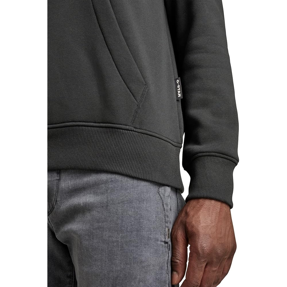 [G Star Row] Hoodie Hoodie Sweatshirt Men's Regular Fit RETRO SHADOW GRAPHIC HOODED SWEATER