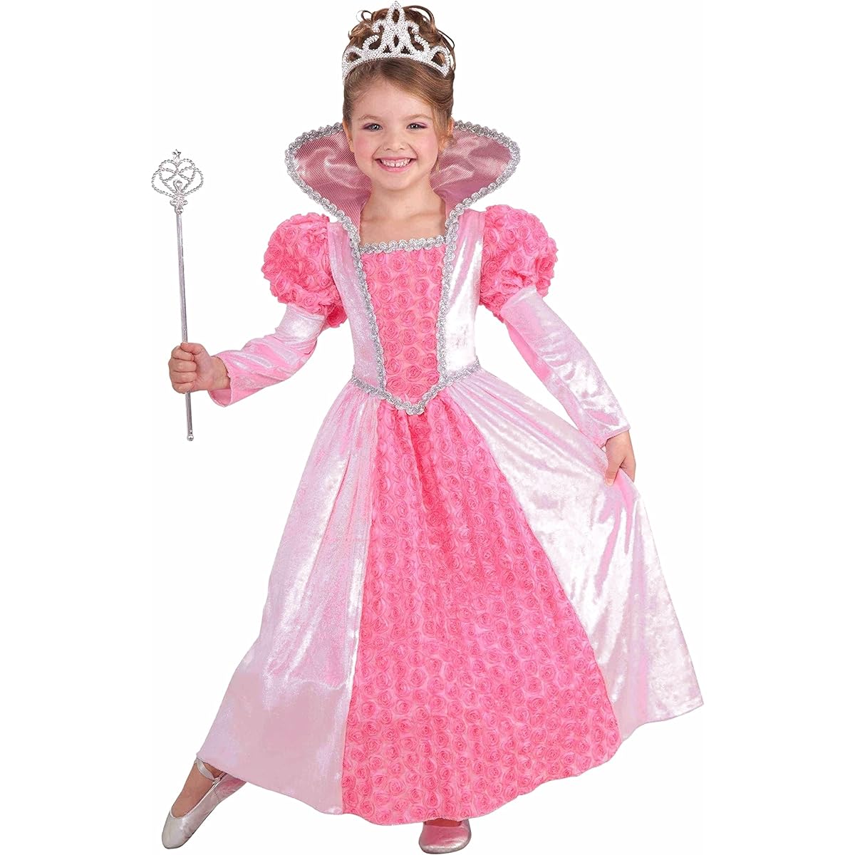 Halloween Cosplay Kids/Children Princess Rose Costume (Item Number 66506) FNI-66506-S