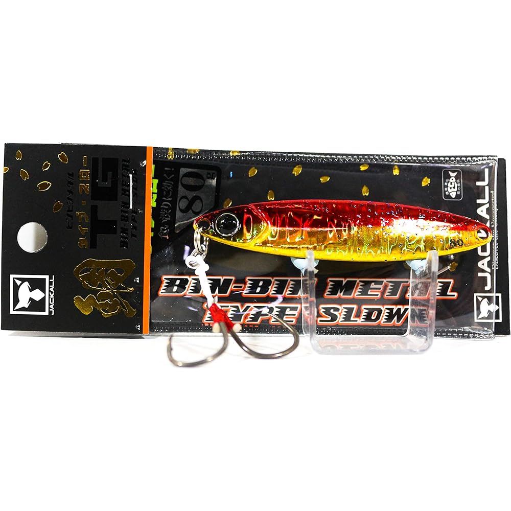 JACKALL Metal Jig Binbin Metal TG Type Slow 80g