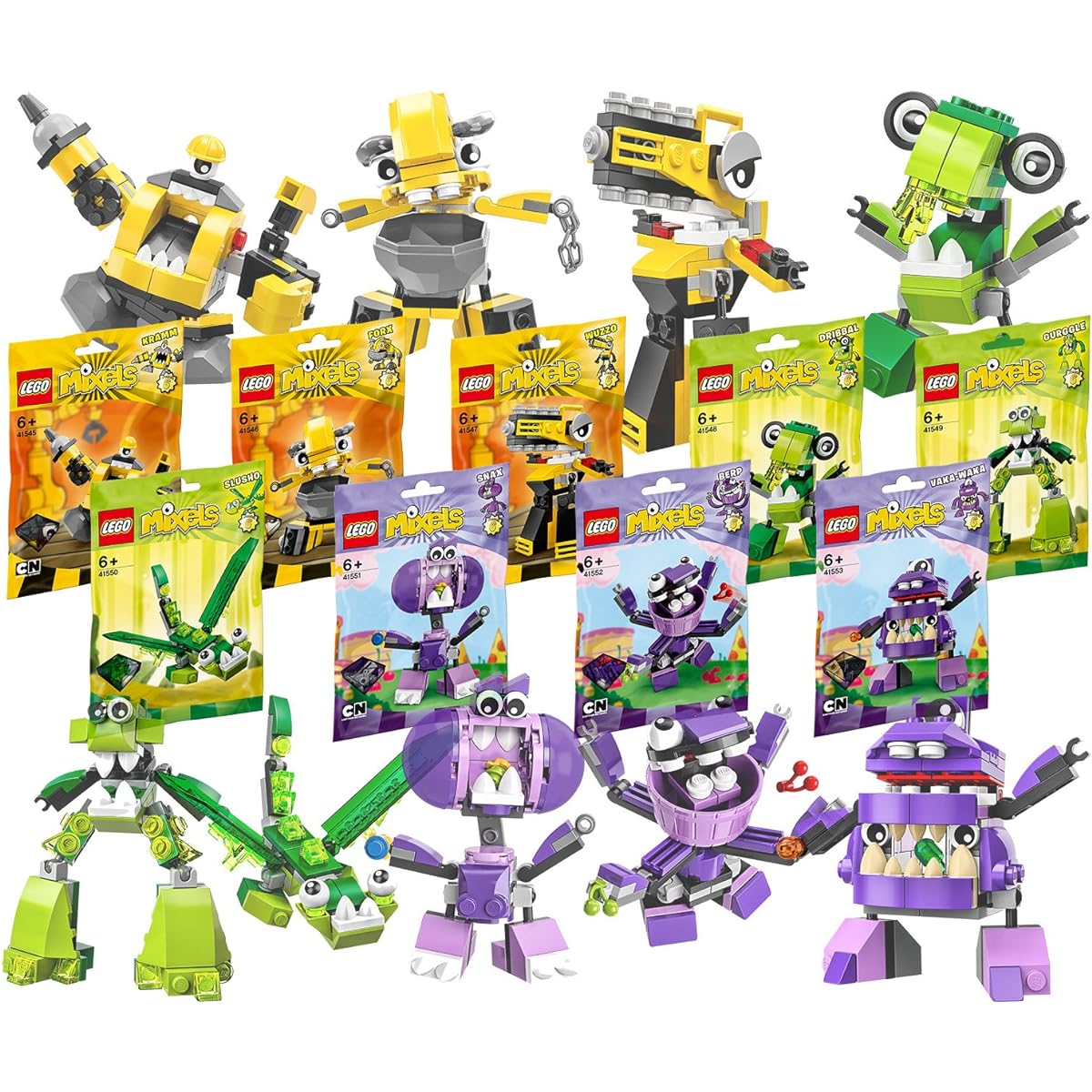 LEGO Mixels Series 6 41545 41546 41547 41548 41549 41550 41551 41552 41553