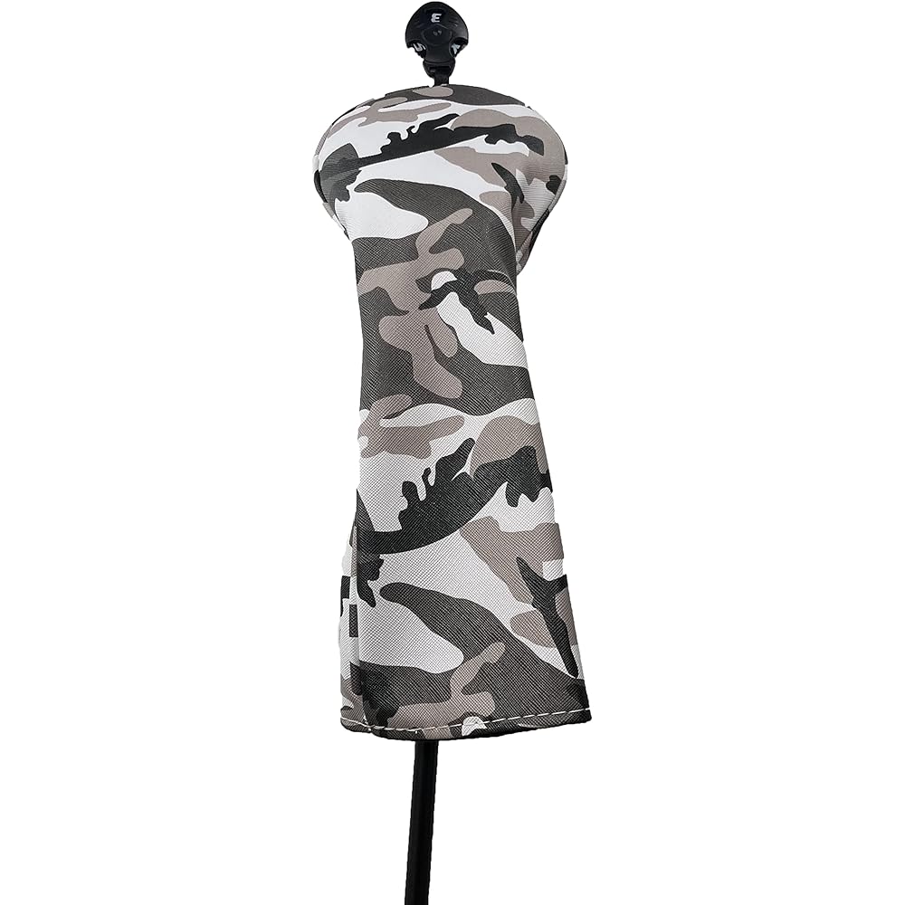 Camouflage pattern fairway wood head cover set of 2, 4 colors to choose from
