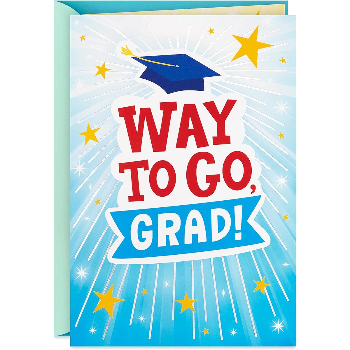 Hallmark Musical Graduation Card with Lights Celebration (Preschool Kindergarten 8th Grade High School)