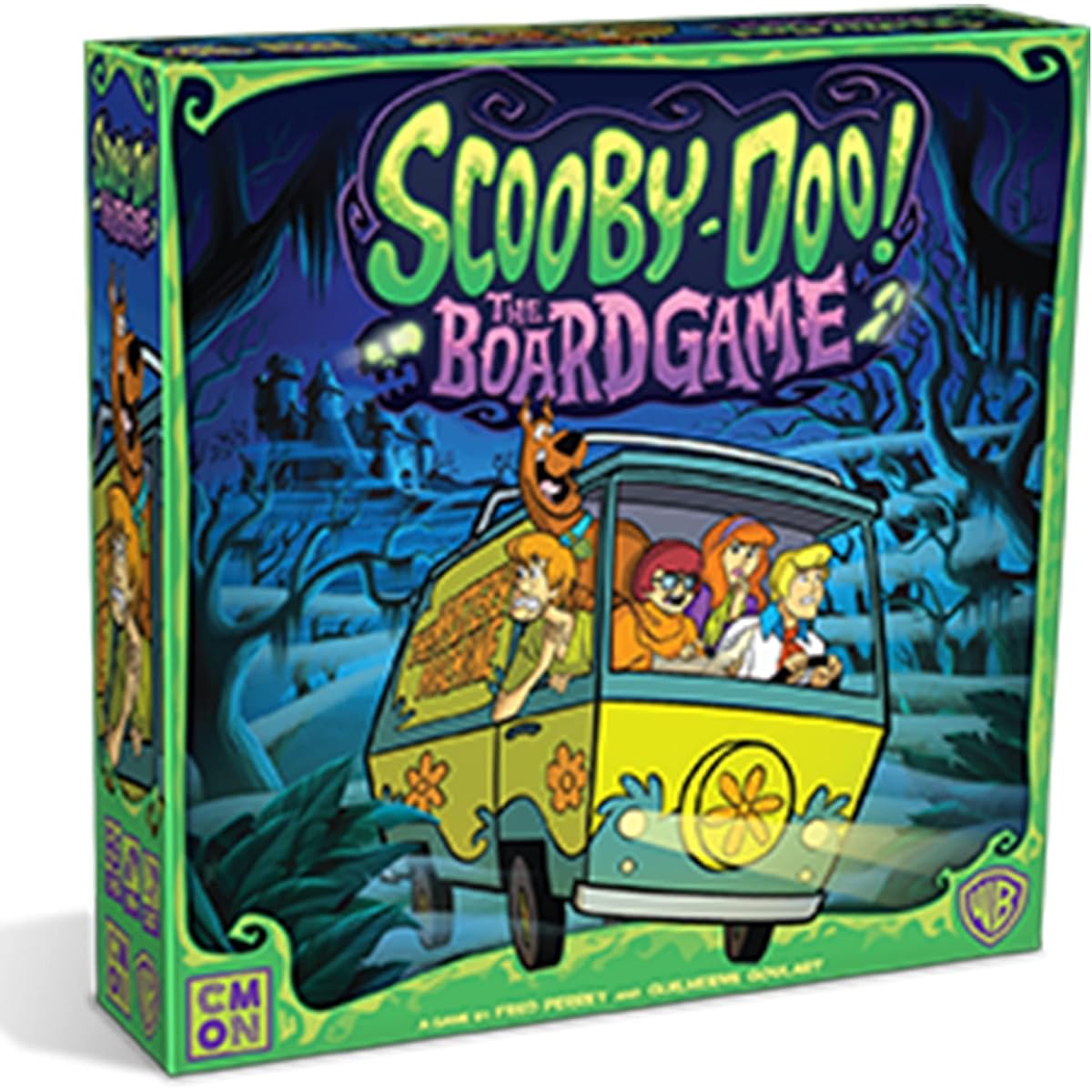 Scooby-Doo! Board Game | Mystery Game | Strategy Game Based on the Hit TV Series | Cooperative Family Game for Adults and Kids | Ages 10+ | 1-5 Players | Average Play Time 30 Minutes | Made by CMON
