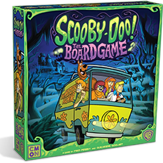 Scooby-Doo! Board Game | Mystery Game | Strategy Game Based on the Hit TV Series | Cooperative Family Game for Adults and Kids | Ages 10+ | 1-5 Players | Average Play Time 30 Minutes | Made by CMON