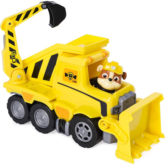 Paw Patrol Ultimate Rescue, Rubble’s Ultimate Rescue Bulldozer with Moving Scoop & Lift-Up Dump Bed, for Ages 3 & Up