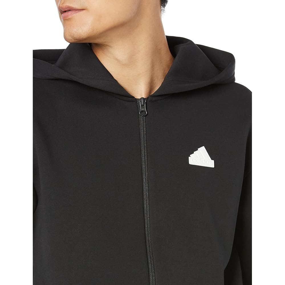 [Adidas] Sweat Hoodie Future Icons Badge of Sports Full Zip Hoodie DTZ55 Men's
