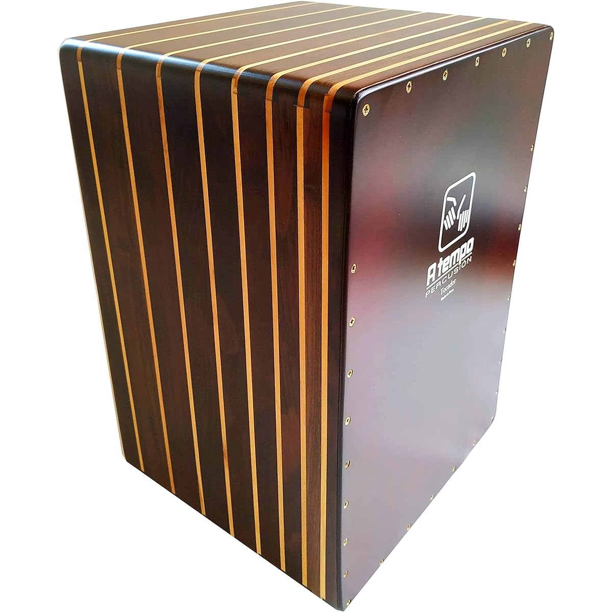 Atempo Percussion Tocador Cajon Stripe ATCTORAY [+Gig bag with genuine embroidered logo]