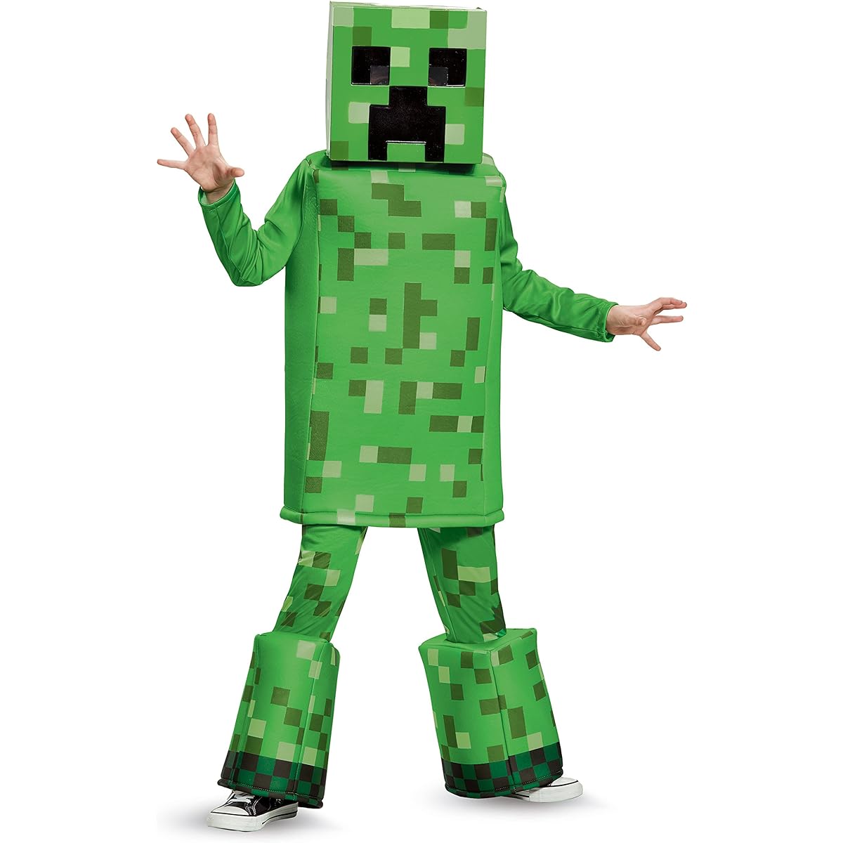 Disguise Creeper Prestige Minecraft Costume Medium (7-8) 65671K
