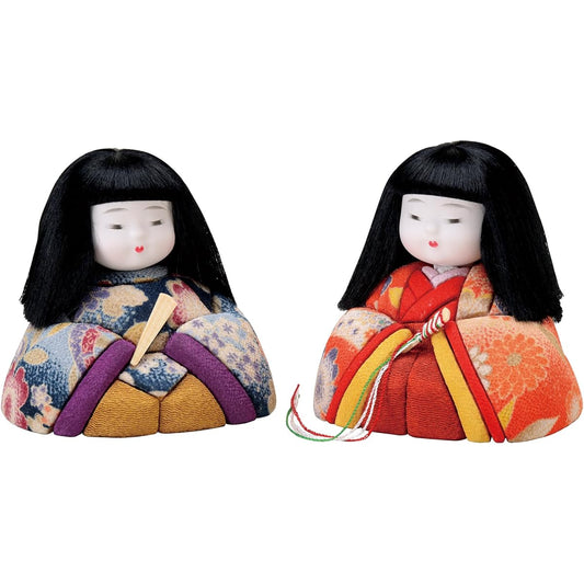 Wood-grain doll kit material Wood-grain doll "Miyakobina" with pattern and photo 1-764-MI5