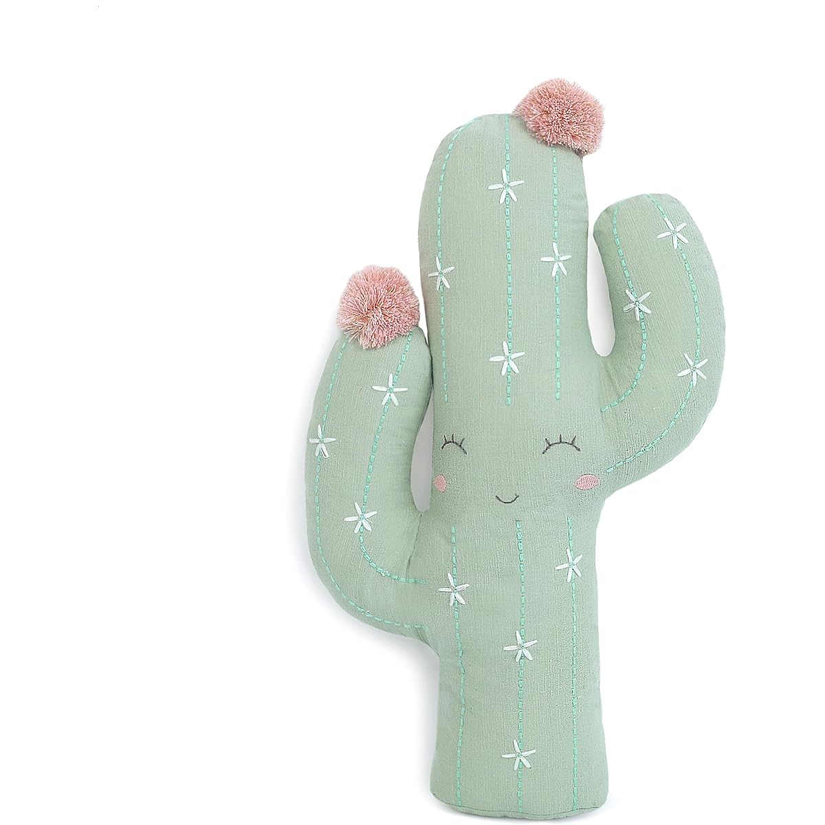 MON AMI Sage Cactus Plush Toy, Soft Premium Stuffed Animal, Perfect for Nursery Decor, Gifts, 18"