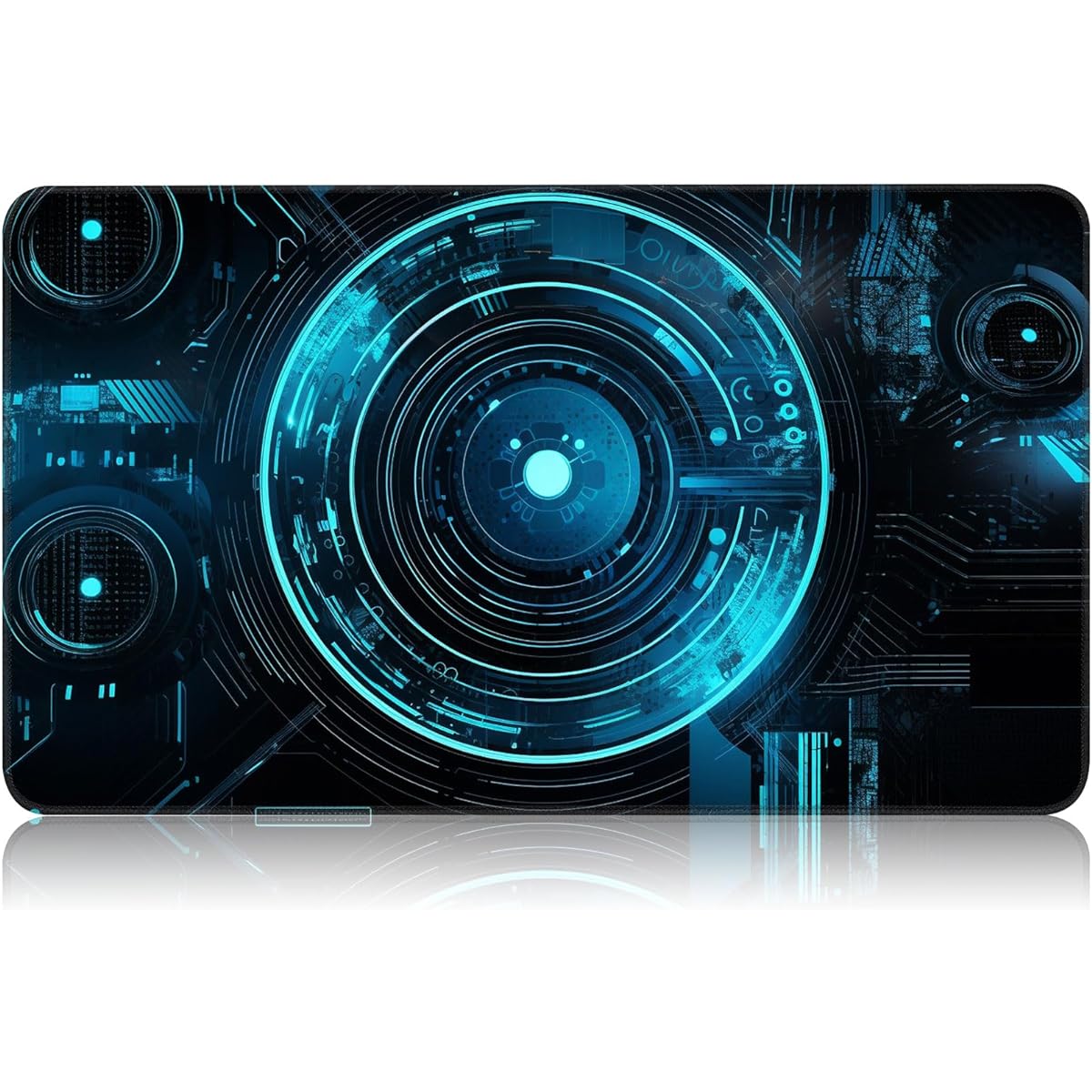 MTG Game Playmat Magic TCG Rubber Playmat Tabletop Card Playmat Smooth Surface Trading Card Ink Game Mat Battle Game Circle Art