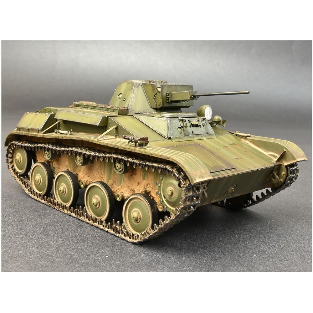 Miniart 1/35 Soviet Union Army T-60 Late Model Increased Armor Specification Made by Gorky Automobile Factory Internal Reproduction Kit Plastic Model MA35232