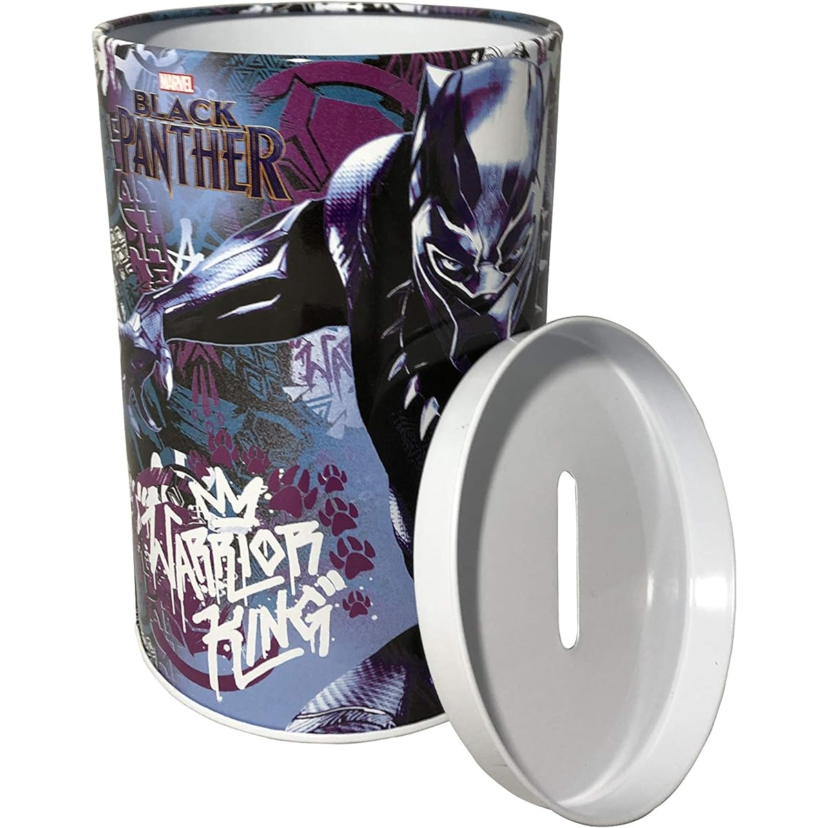 Black Panther Kids Money (Coin) Piggy Bank - Warrior King