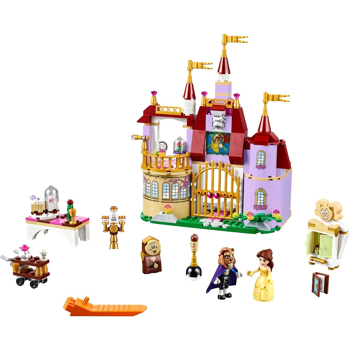 LEGO Disney Princess 41067 Belle's Enchanted Castle Building Kit (374 Piece) LEGO Disney Princess Beauty and the Beast Belle's Magical Castle Kit [Parallel Import]