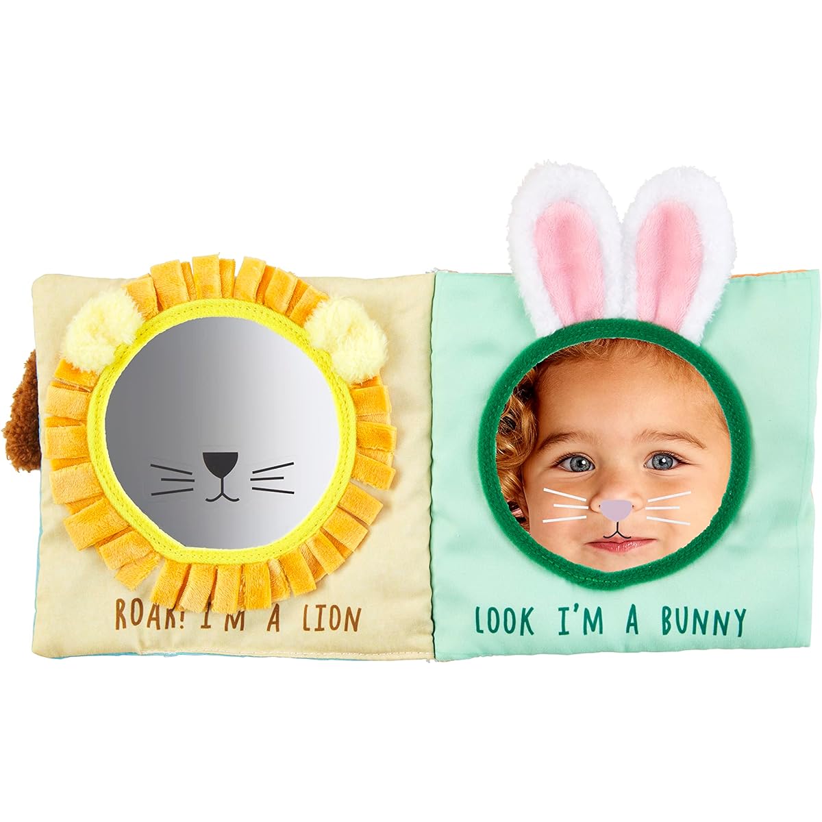 Mud Pie Animal Mirror Book for Kids