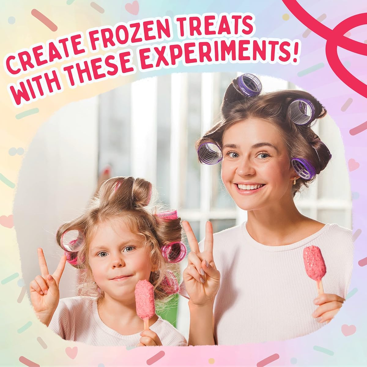 Playz Brain Freeze Ice Cream Making Science Kit - 18+ Delicious STEM Experiments, 36 Page Lab Guide, 13+ Materials & Tools for Boys, Girls, Kids & Teens