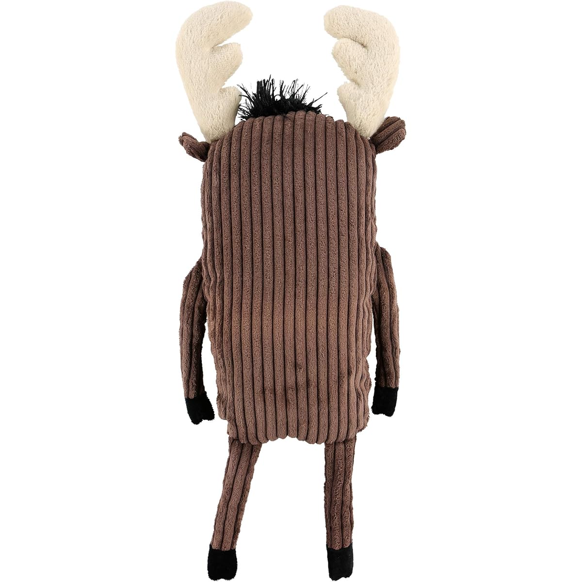 LazyOne Moose and Bear Stuffed Toy Portable Stuffed Animal Fluffy Critter Pet (One Size Fits Most) ONE SIZE Multicolor