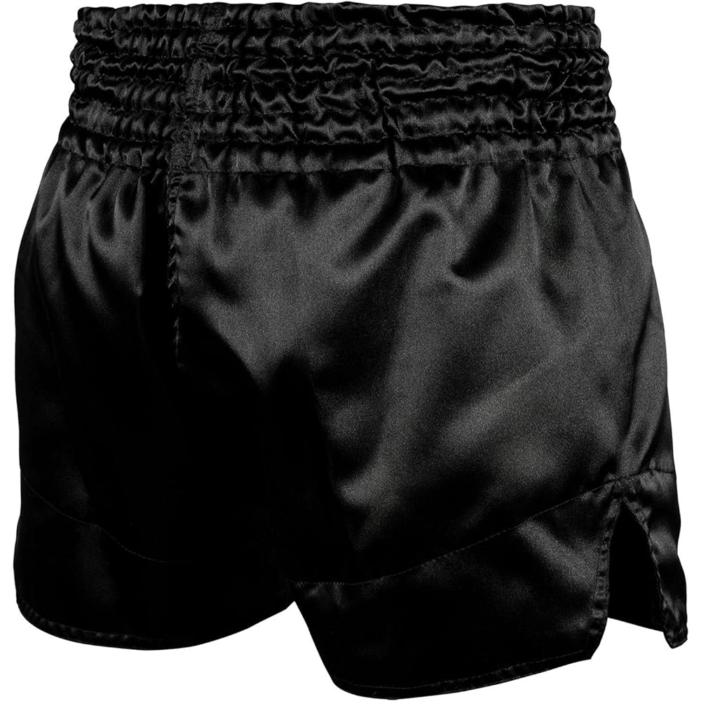 VENUM Muay Thai Trunks MUAY THAI SHORTS CLASSIC (Black x White) //Kick Pants Boxing Trunks Sportswear Martial Arts