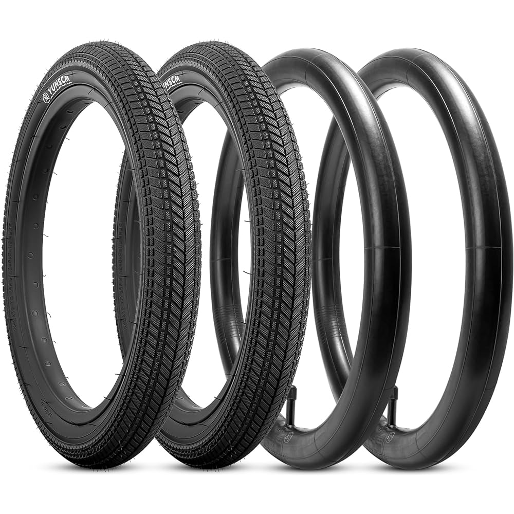 Set of 2, 14x2.125 Tire, 14x2.125 57-254 Bicycle Tire + 14x1.75/2.125 Tube American Style Valve 32mm + Rim Tape + Tire Lever, Tire 14x2.125, Electric Bicycle Tire 14x2.125, 14 Inch Tire 2.125, Folding Bicycle tire 14x2.125,Y-1170