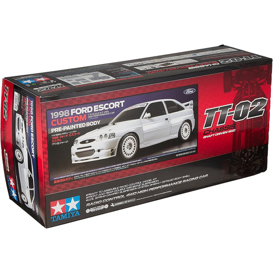 Tamiya 1/10 Electric RC Car Series No.691 1998 Ford Escort Custom (TT-02 chassis) 58691