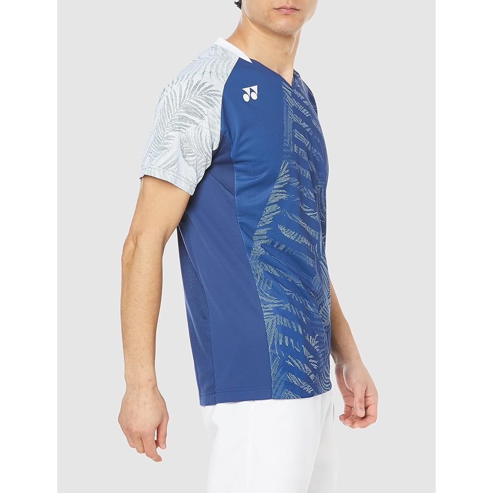 [Yonex] Men's Short Sleeve Shirt Game Shirt (Fit Style)