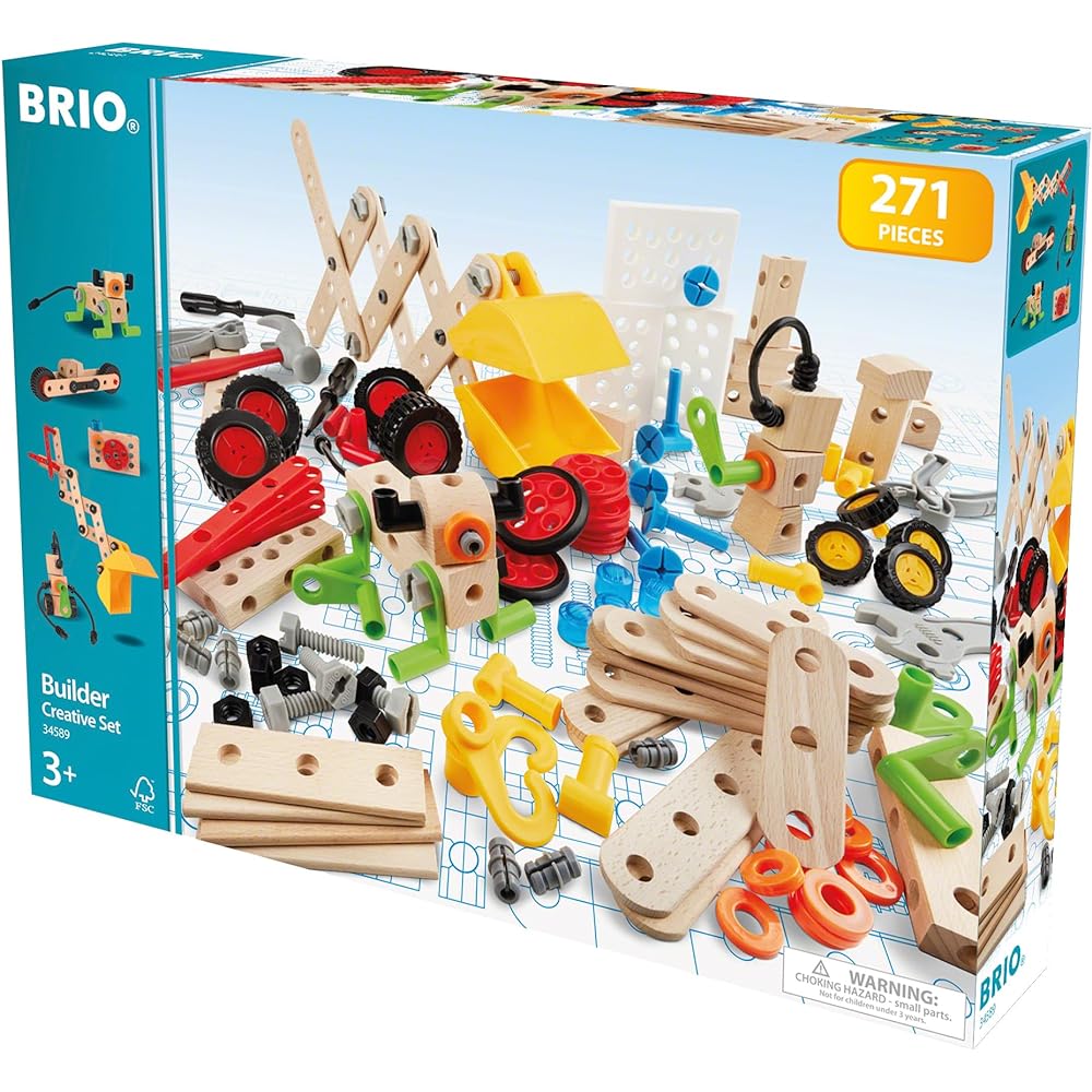 BRIO Builder Creative Set [Tool Play Toy] 34589