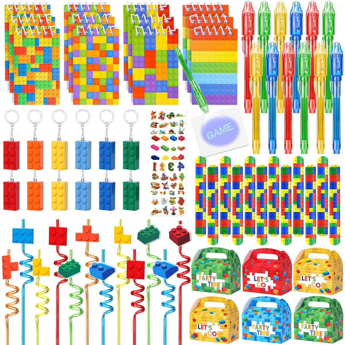 KELENO Building Blocks Party Favors
