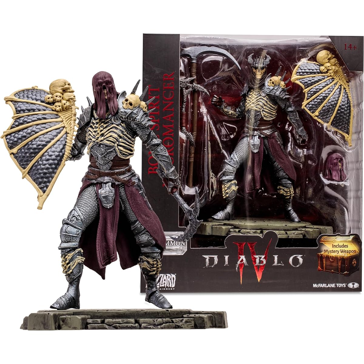 McFarlane Toys DIABLO IV 6" WV1 Necromancer, 16724