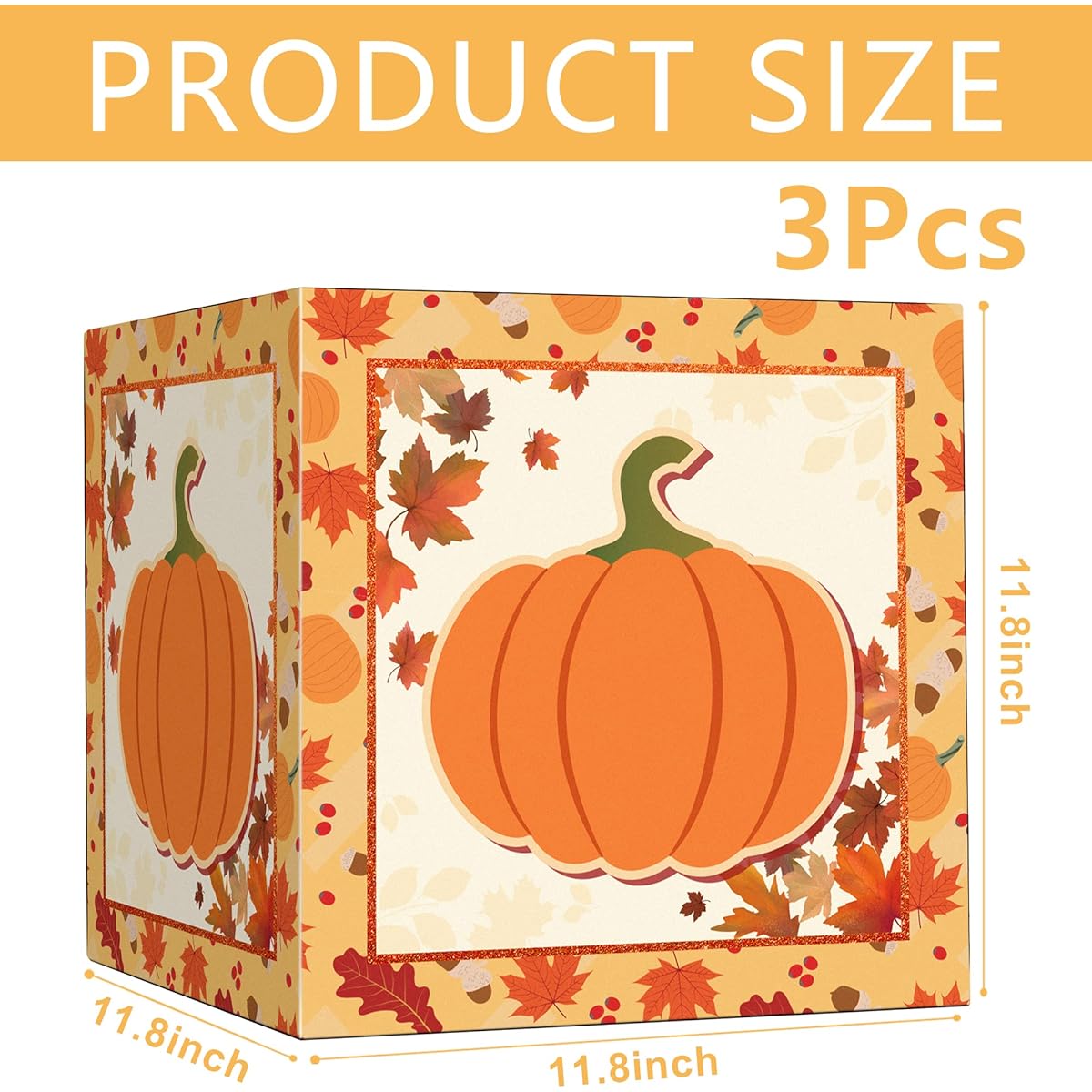 Pumpkin 1st Birthday Balloon Box
