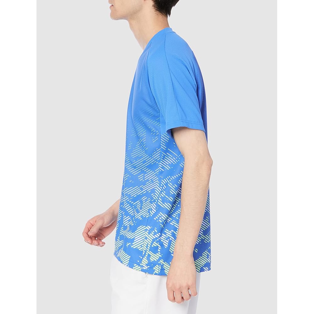 [Mizuno] Tennis Wear Dry Aeroflow Game Shirt Highly Ventilated Dynamotion Fit 62JA2032