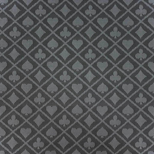 108 x 60 Inch Full Size Poker Table Suited Speed Waterproof Cloth Gray Color
