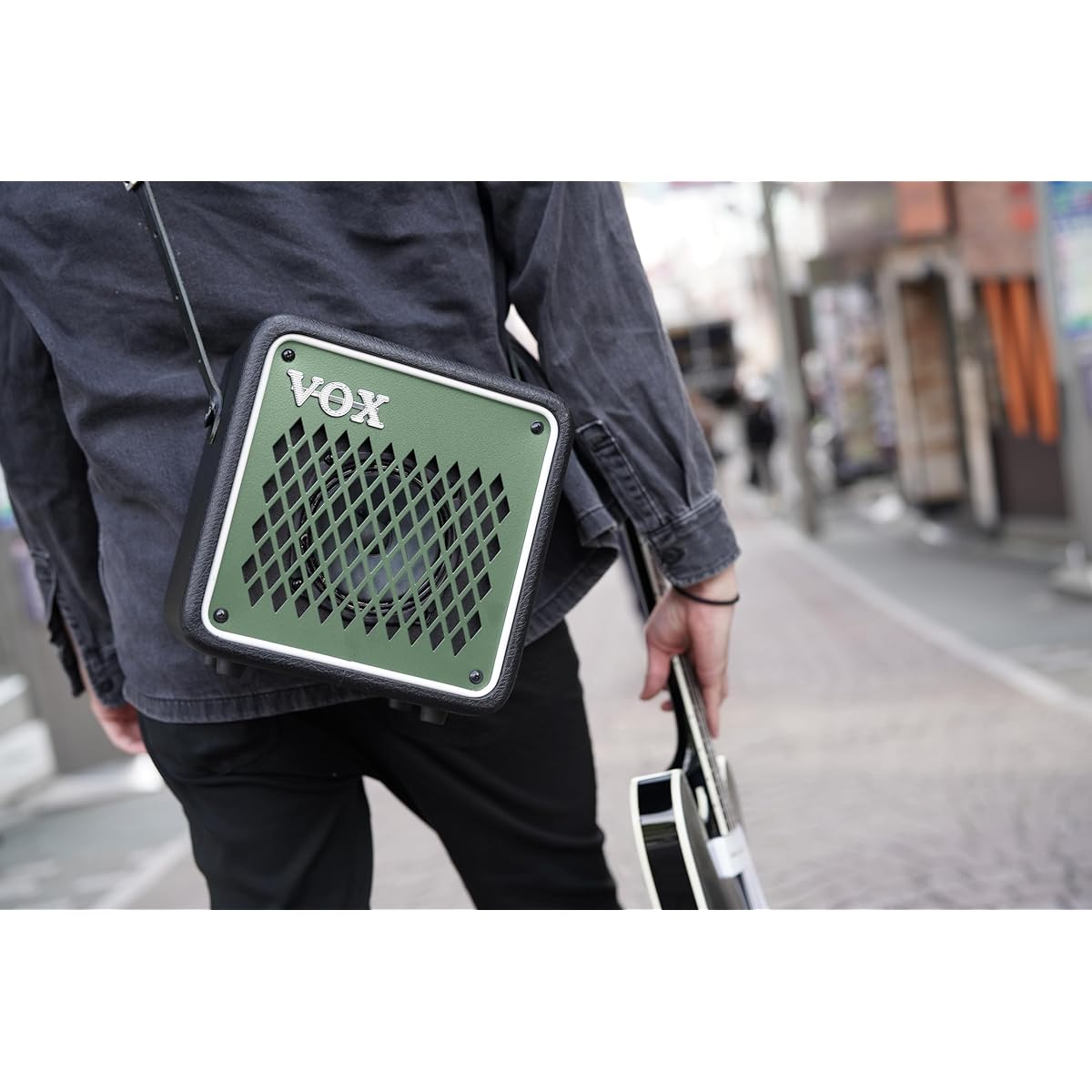VOX/VMG-10 GR Olive Green Box 10W Output Small Amplifier Guitar Amplifier