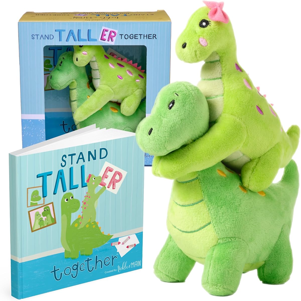 Tickle & Main Big Bro Lil Sis Dinosaur Set