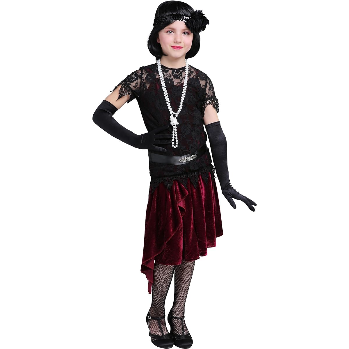 Tortoiseshell Flapper Girls Costume