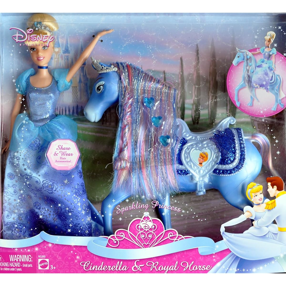 Disney Horse & Cinderella Giftset