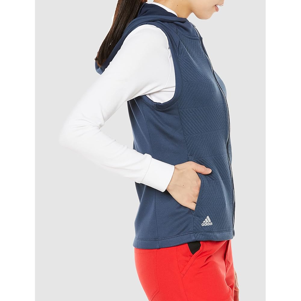 [Adidas Golf] Golf Vest COLD.RDY Thermal Full Zip Hoodie Vest Women's