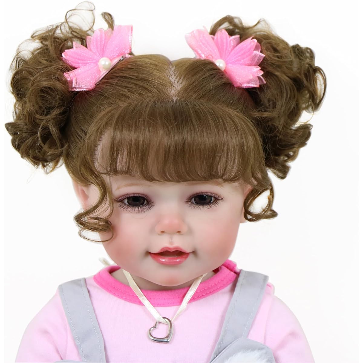 WAWA-HAOKEAI 22 Inch Toddler Doll - I Love Koala (Gray and Pink)