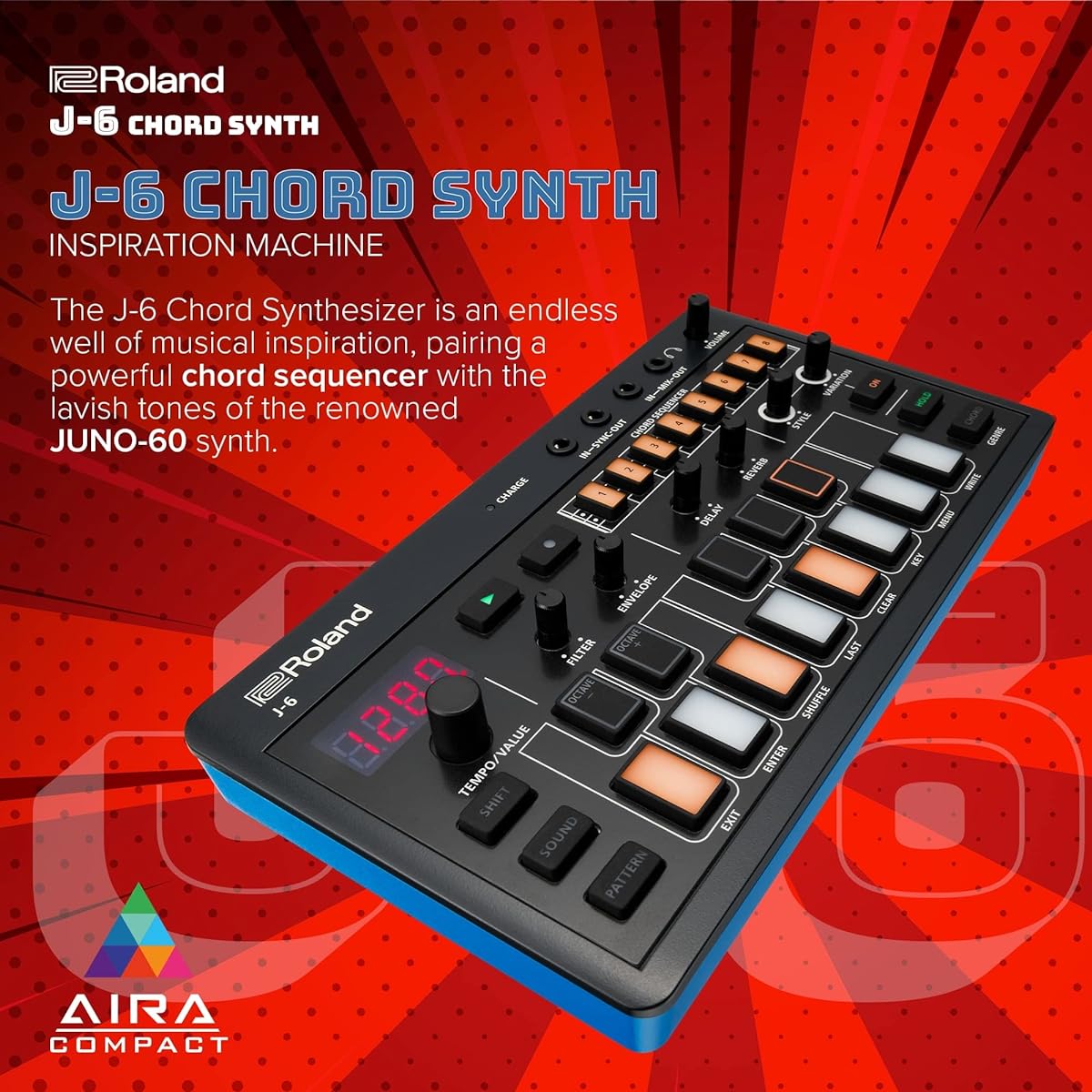 Roland AIRA Compact J-6 CHORD SYNTHESIZER Roland
