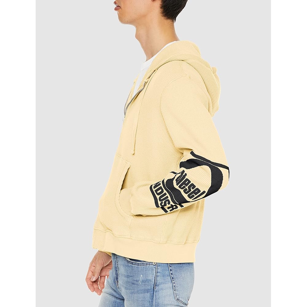 (Diesel) DIESEL Men's Sweat Hoodie Zip Up A099760BKAA