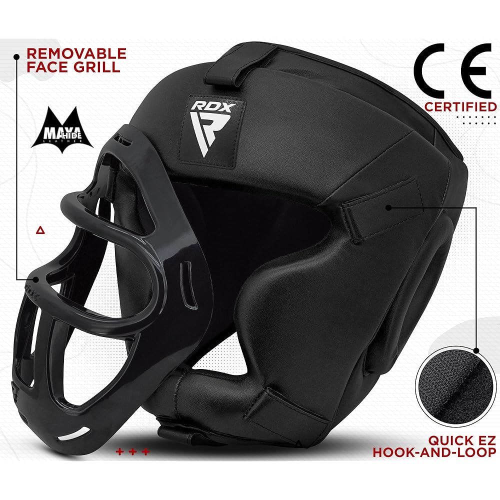 RDX Head Guard [UK No. 1 Selling Brand] Headgear Boxing Kickboxing Karate MMA Protector Helmet for Sparring Training Practice Japanese Genuine Product