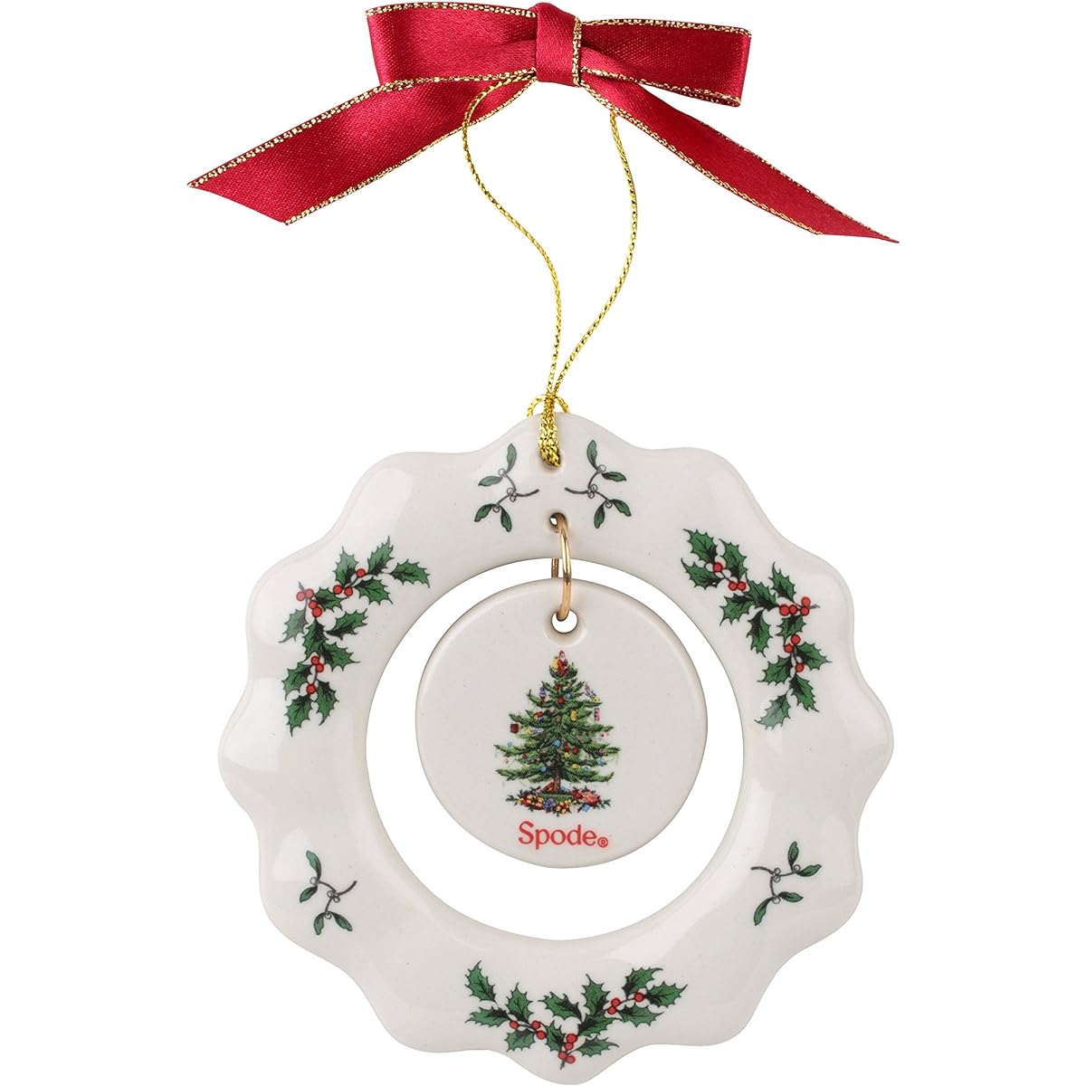 Spode Christmas Tree Ornaments, Garlands